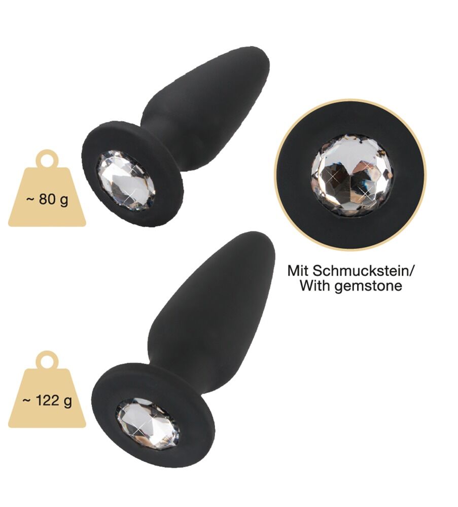Set of two Butt Plugs