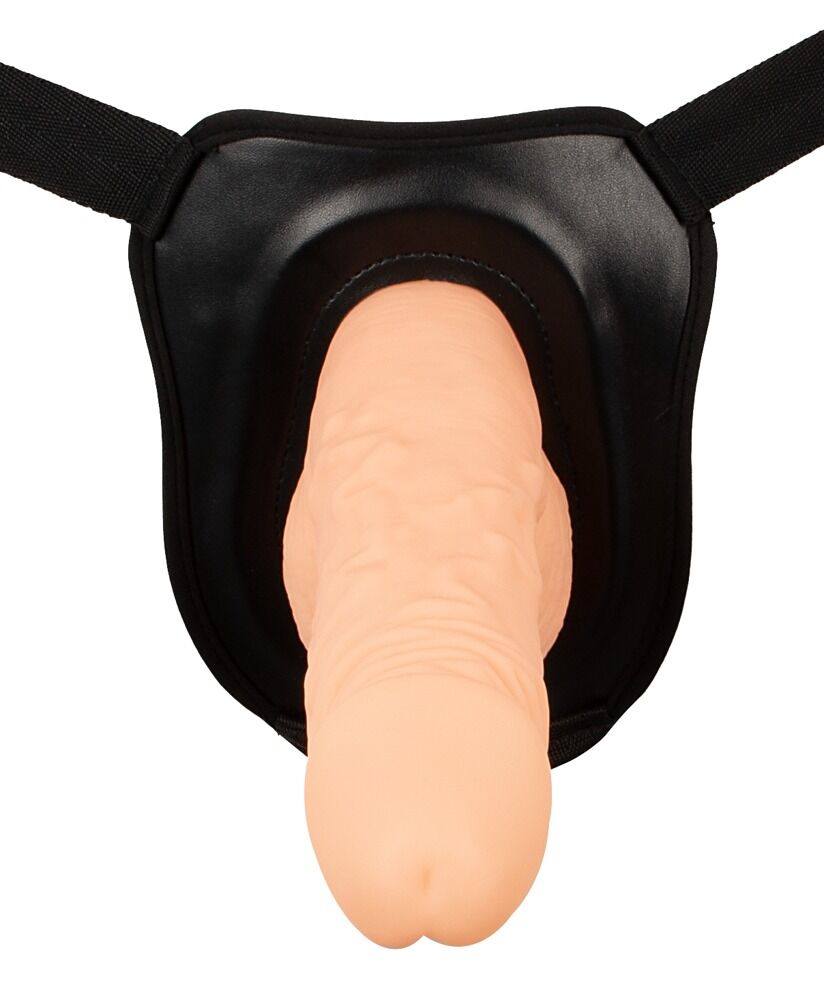 Umschnalldildo „Erection Assistant Hollow Strap-On“, hohl – auch die Hoden
