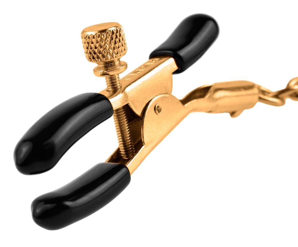 Nippelklammern „Nipple Clamps“, in Gold-Optik