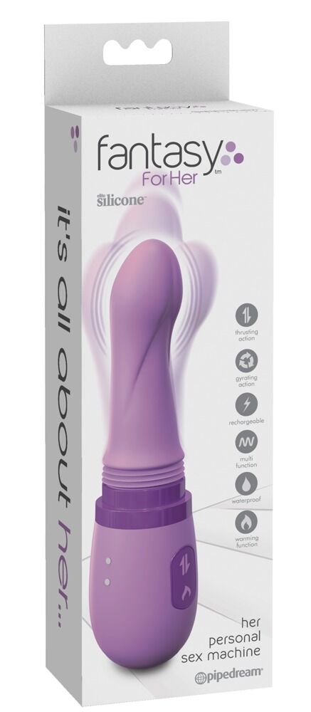 Stoßvibrator „Her Personal Sex Machine“, mit Heizfunktion