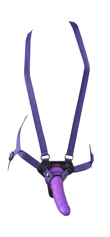 7" strap-on suspender harness set