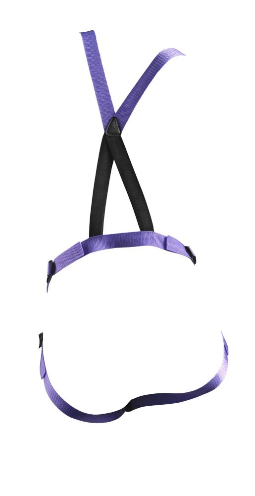 7" strap-on suspender harness set