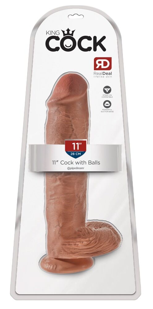 11" Cock with Balls