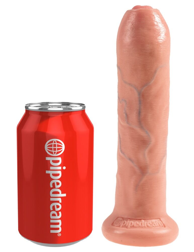 Dildo „Uncut“, mit beweglicher Vorhaut