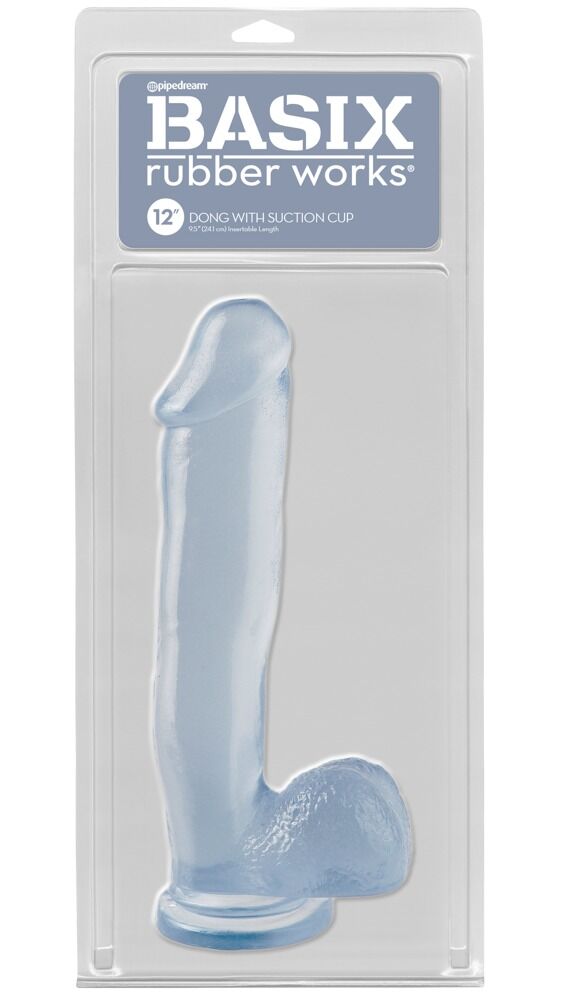 Dong with Suction Cup 12"