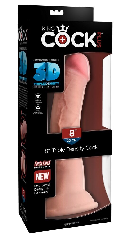 Dildo „8" Triple Density Cock“, 24,1 cm