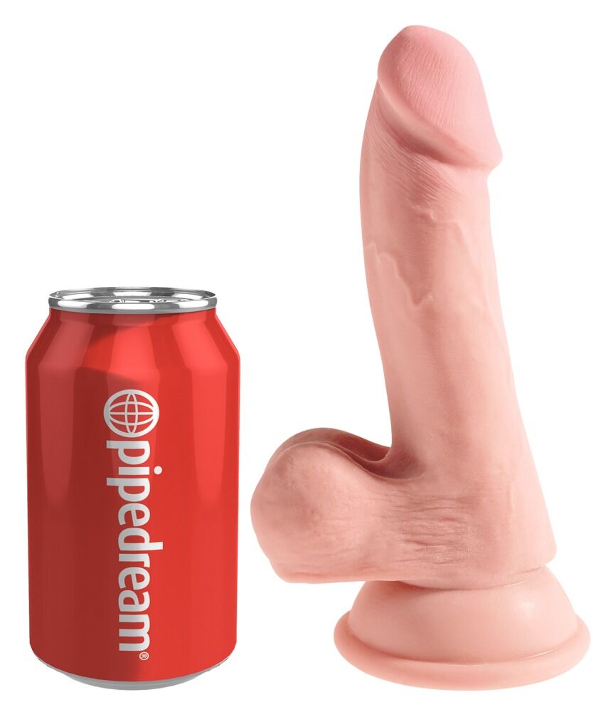 Dildo „6,5" Triple Density Cock with Balls“, 17 cm