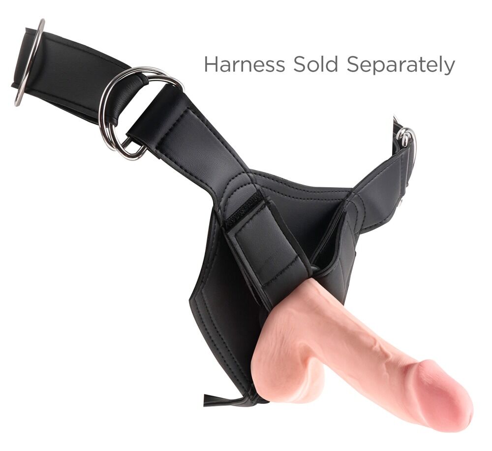 Dildo „6,5" Triple Density Cock with Balls“, 17 cm