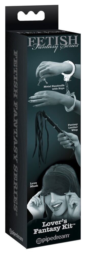 3-teiliges Bondage-Set „Lover's Fantasy Kit“, Grundausstattung für Einsteiger