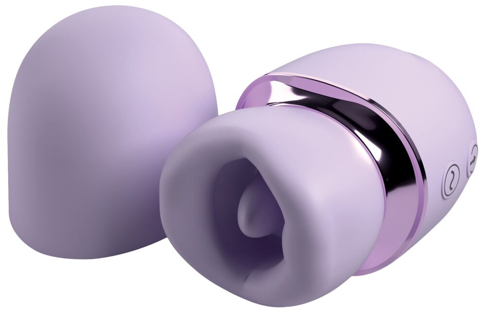 Zungenvibrator „Hello Kiss Pro“ mit Saugmund