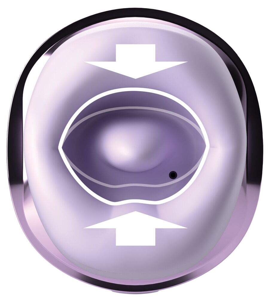 Zungenvibrator „Hello Kiss Pro“ mit Saugmund
