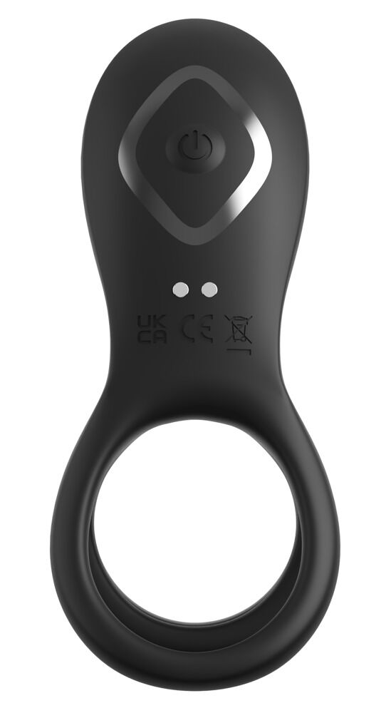 Penismanschette „Ultimate Couples Cage Pro“ mit Doppel-Vibration