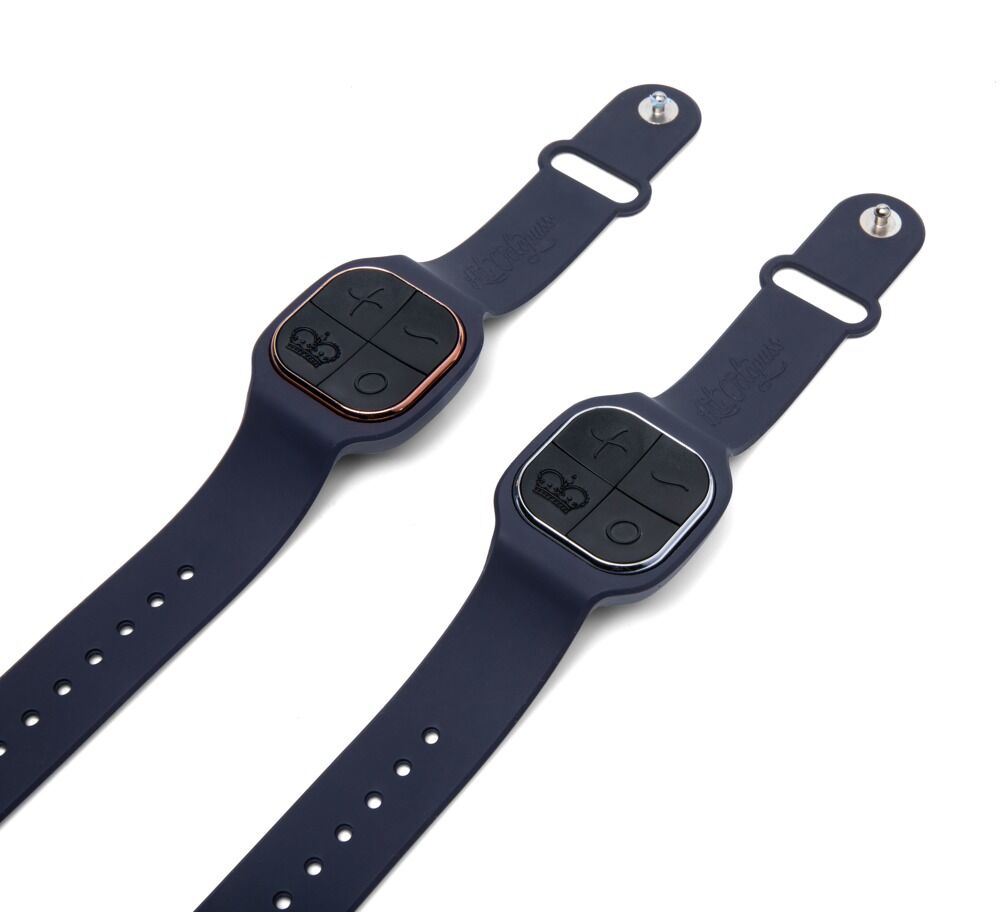 Masturbator „Pulse Duo Lux“ mit 2 Fernbedienungen am Armband