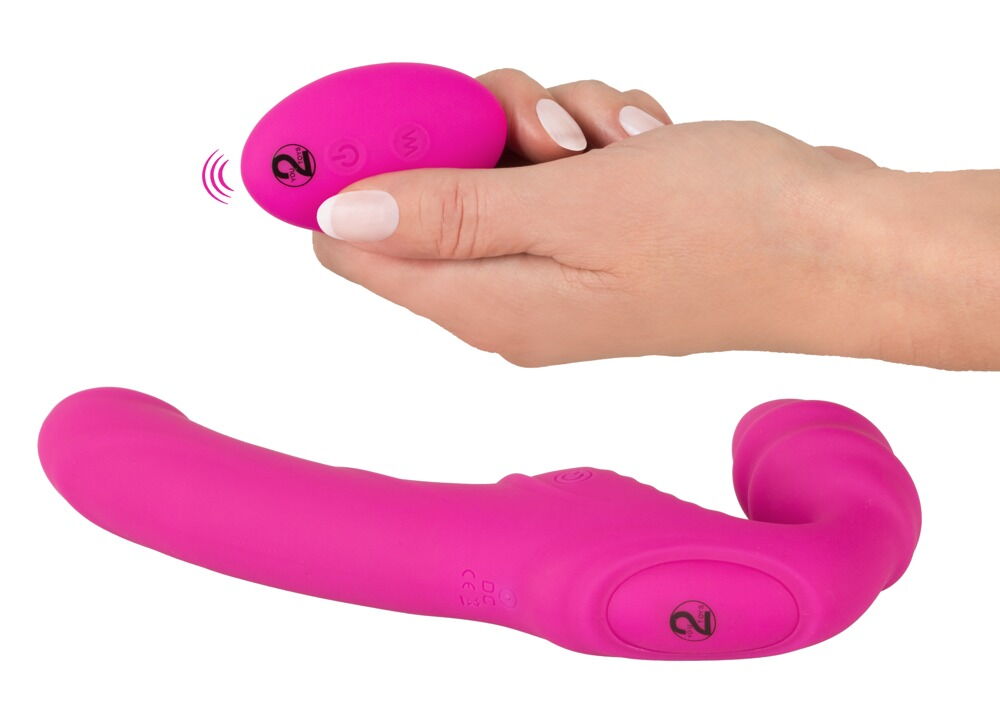 Vibrating Strapless Strap-on 2