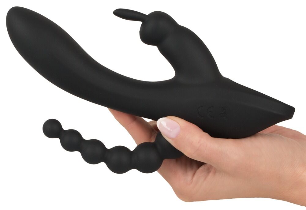 Rabbitvibrator „Triple G-Spot Vibrator“ mit Anus-Stimulator