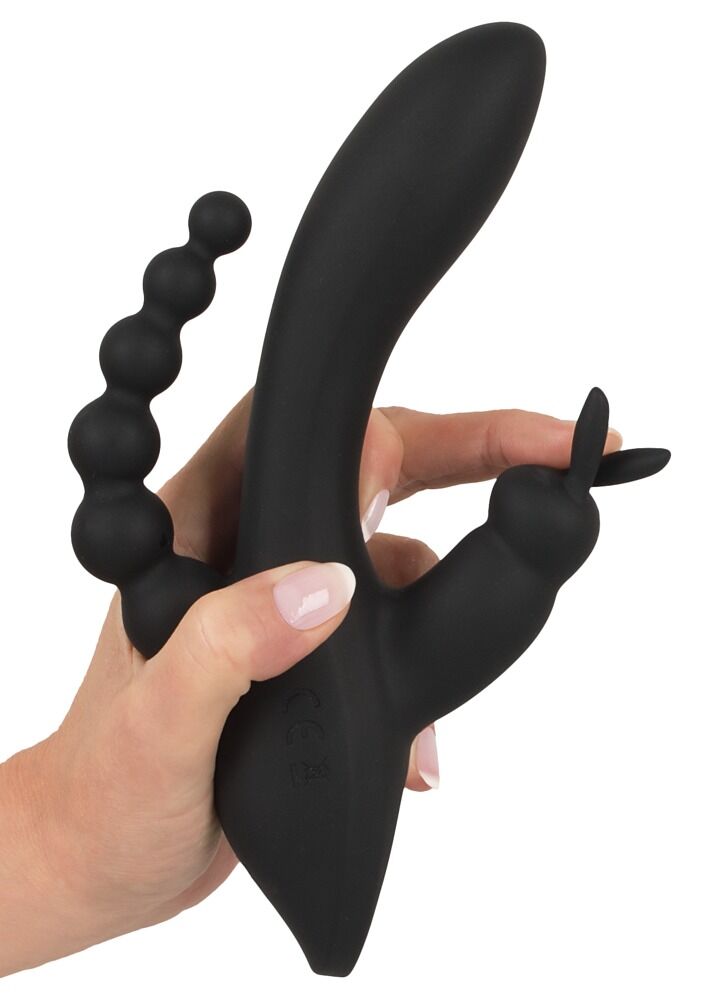 Rabbitvibrator „Triple G-Spot Vibrator“ mit Anus-Stimulator