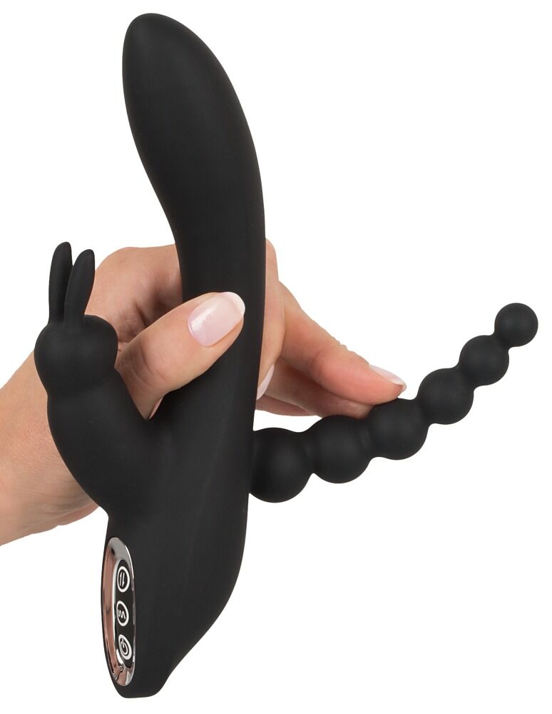 Rabbitvibrator „Triple G-Spot Vibrator“ mit Anus-Stimulator