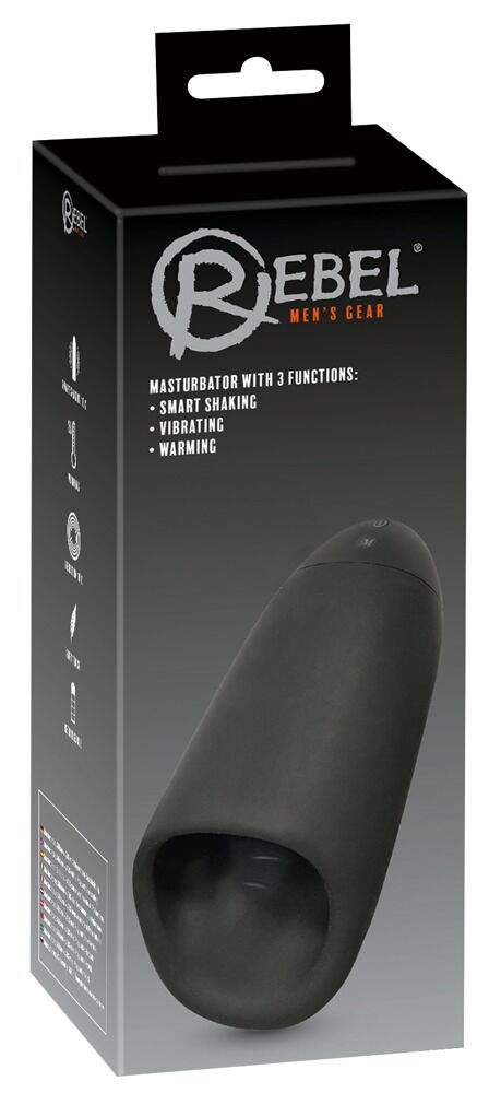 „Masturbator with 3 Functions“ mit Wärmefunktion, 10 Vibrationsmodi + Smart Shaking