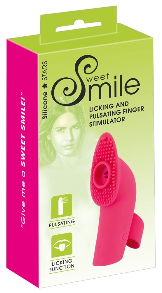 Licking and Pulsating Finger Stimulator