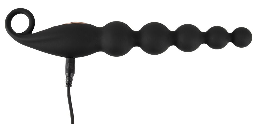 Analvibrator „Anal Beads with Vibration“ mit flexibler Kugelspitze