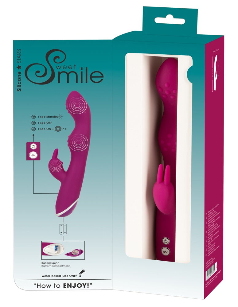 „A & G-Spot Rabbit Vibrator“ mit 3 Motoren, 7 Vibrationsmodi