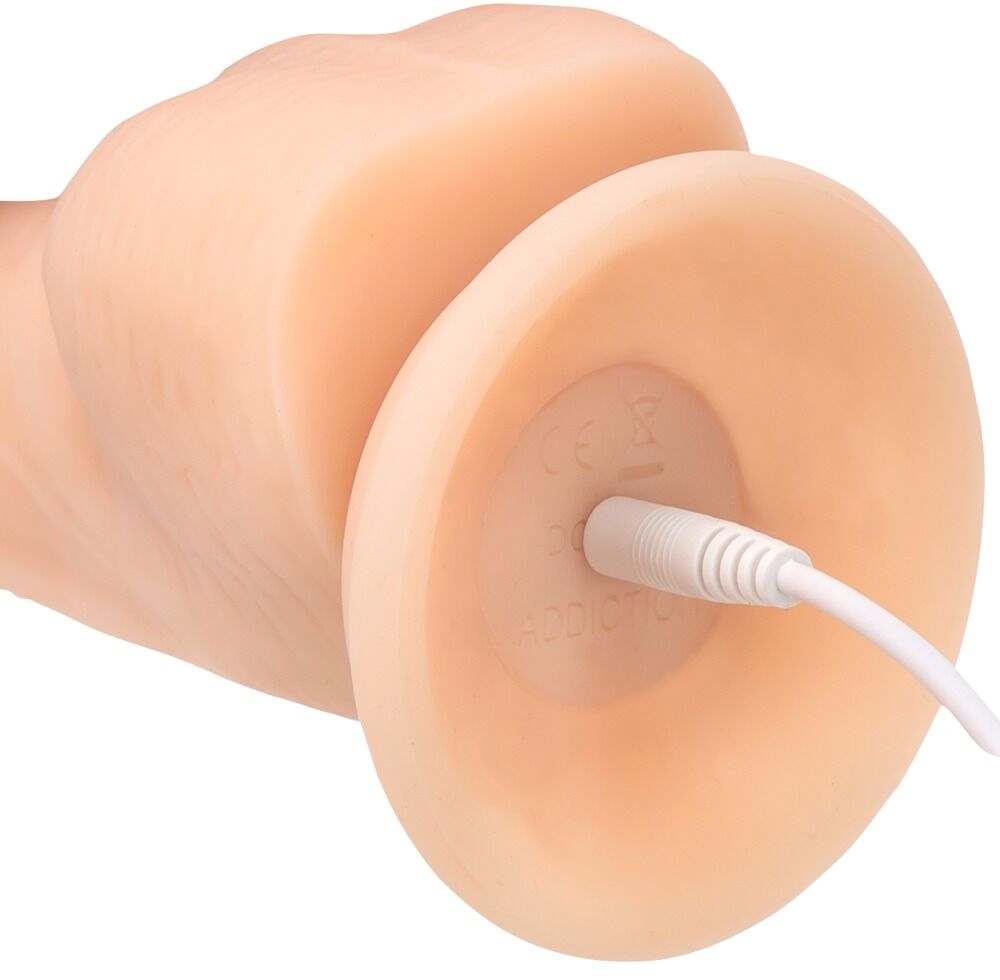 Naturvibrator „8" Rotating & Vibrating Dong“ mit Saugfuß