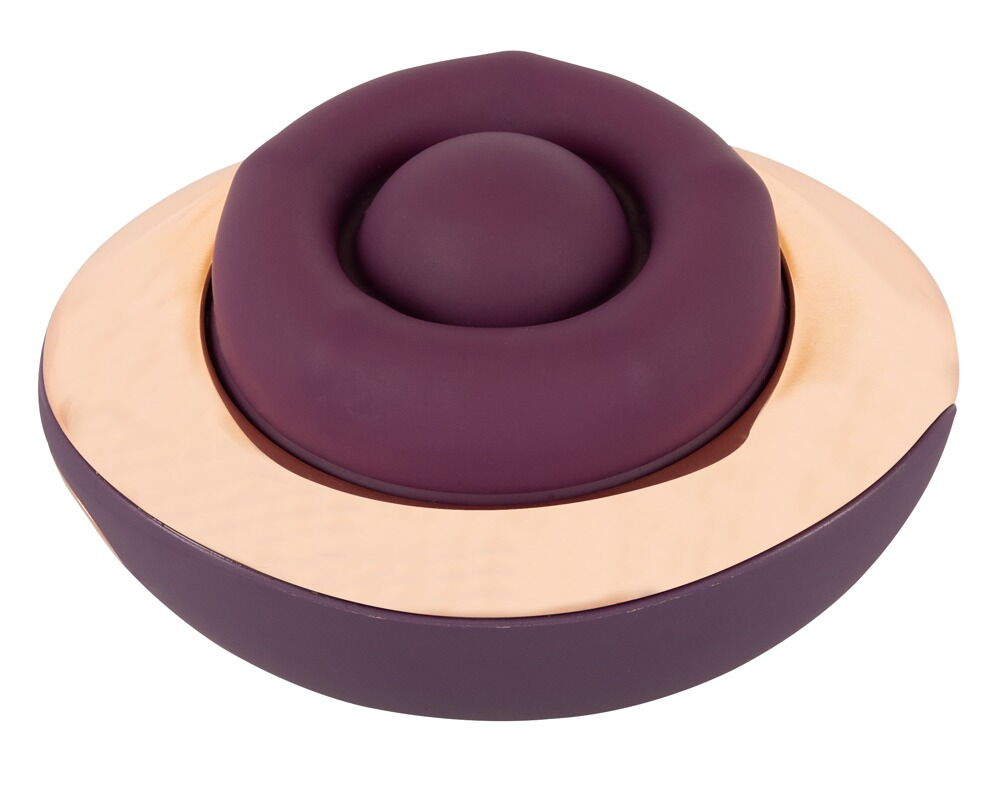Auflegevibrator „Rotating Vulva Massager“ mit Haltering