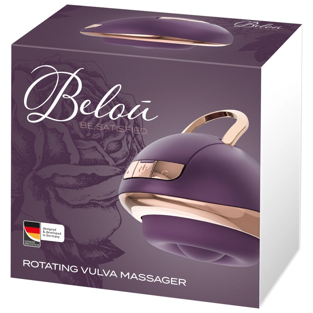 Auflegevibrator „Rotating Vulva Massager“ mit Haltering
