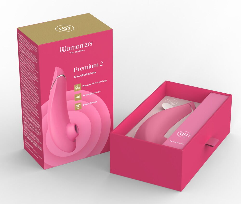 Pulsator „Womanizer Premium 2“ mit 14 Intensitäten