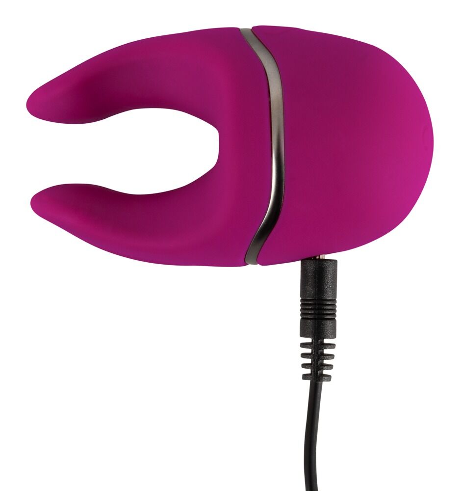 Auflegevibrator „Double Tip Vibrator“, 10 Vibrationsmodi, wiederaufladbar