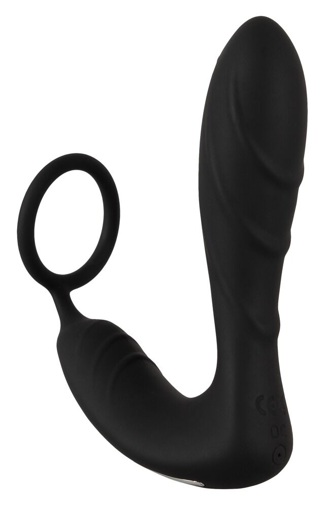 Vibrating RC Prostate Plug with Penis Ring