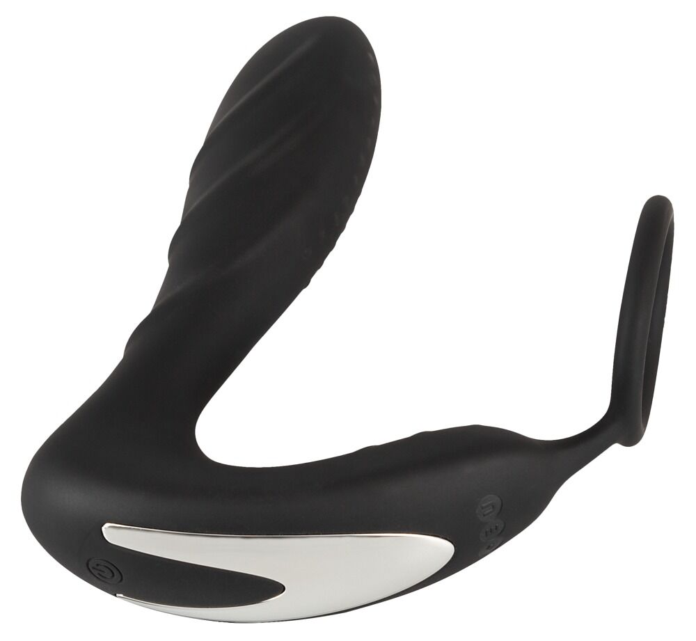 Analvibrator „RC Prostata Plug mit Penisring“