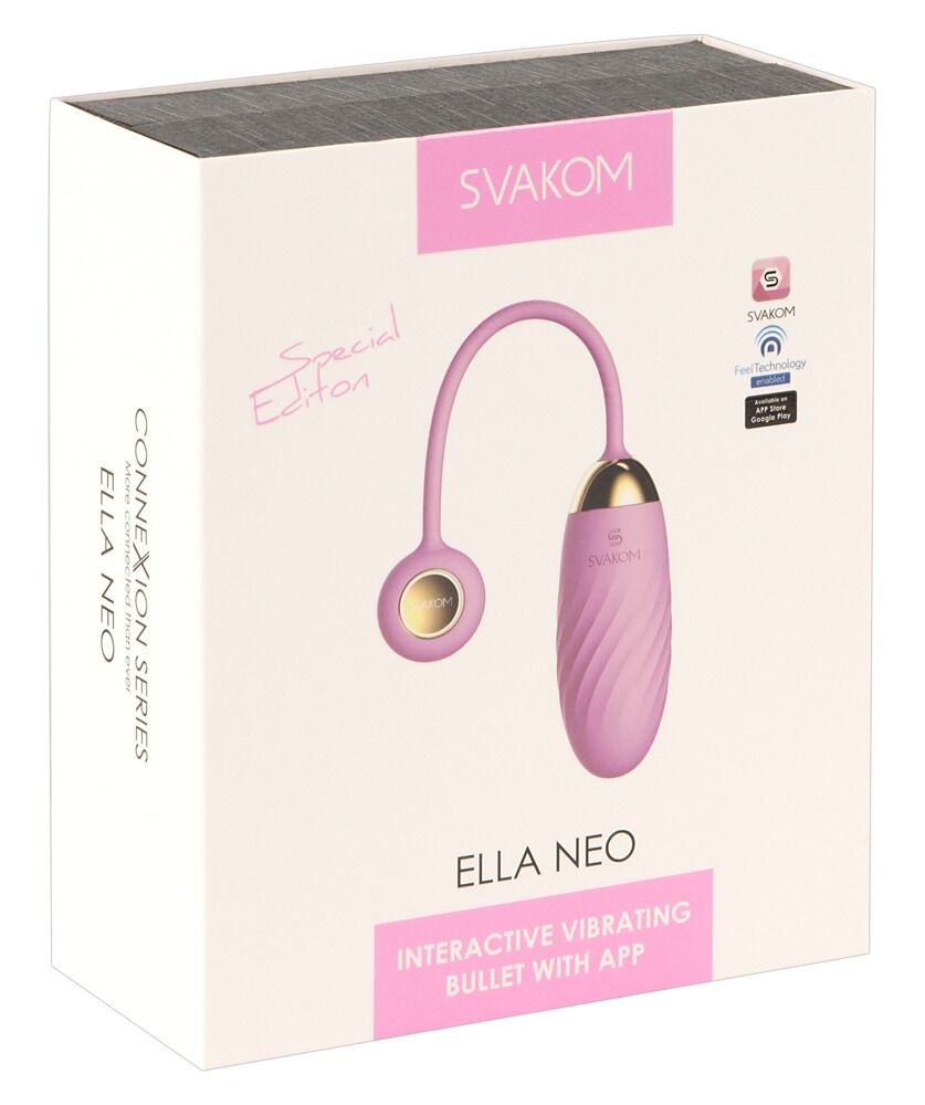 Vibro-Ei „Ella Neo“, 60 g, 11 Vibrationsmodi per App oder am Toy