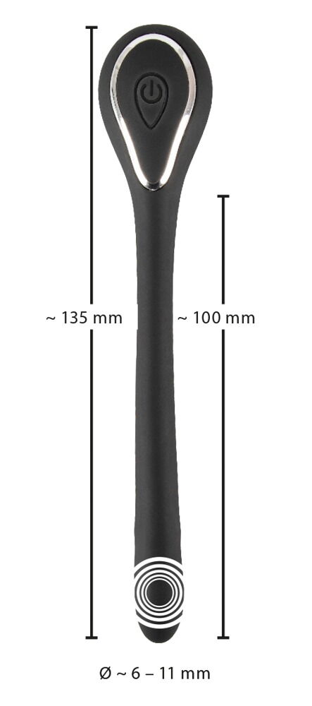 „Vibrating Bendable Dilator“ mit 10 Vibrationsmodi, wasserdicht