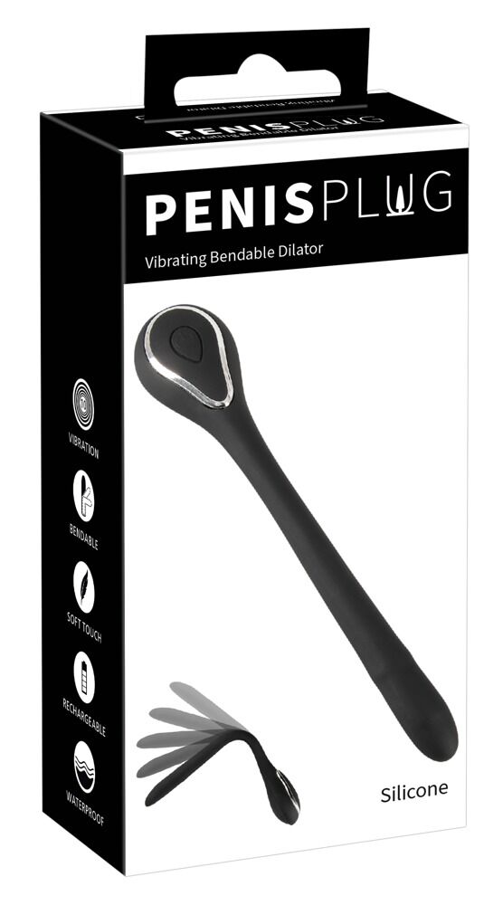 „Vibrating Bendable Dilator“ mit 10 Vibrationsmodi, wasserdicht