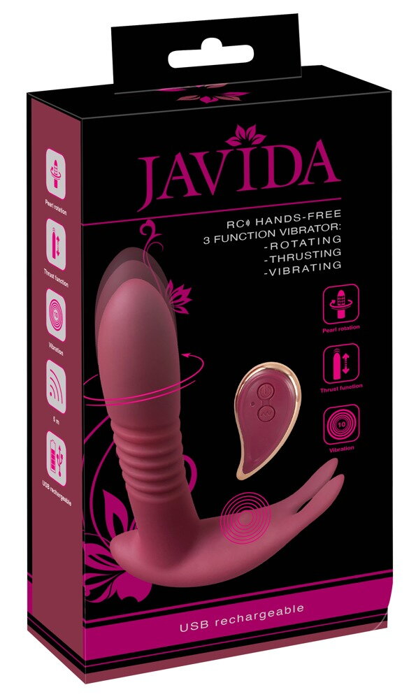 RC Hands-free 3 Function Vibrator