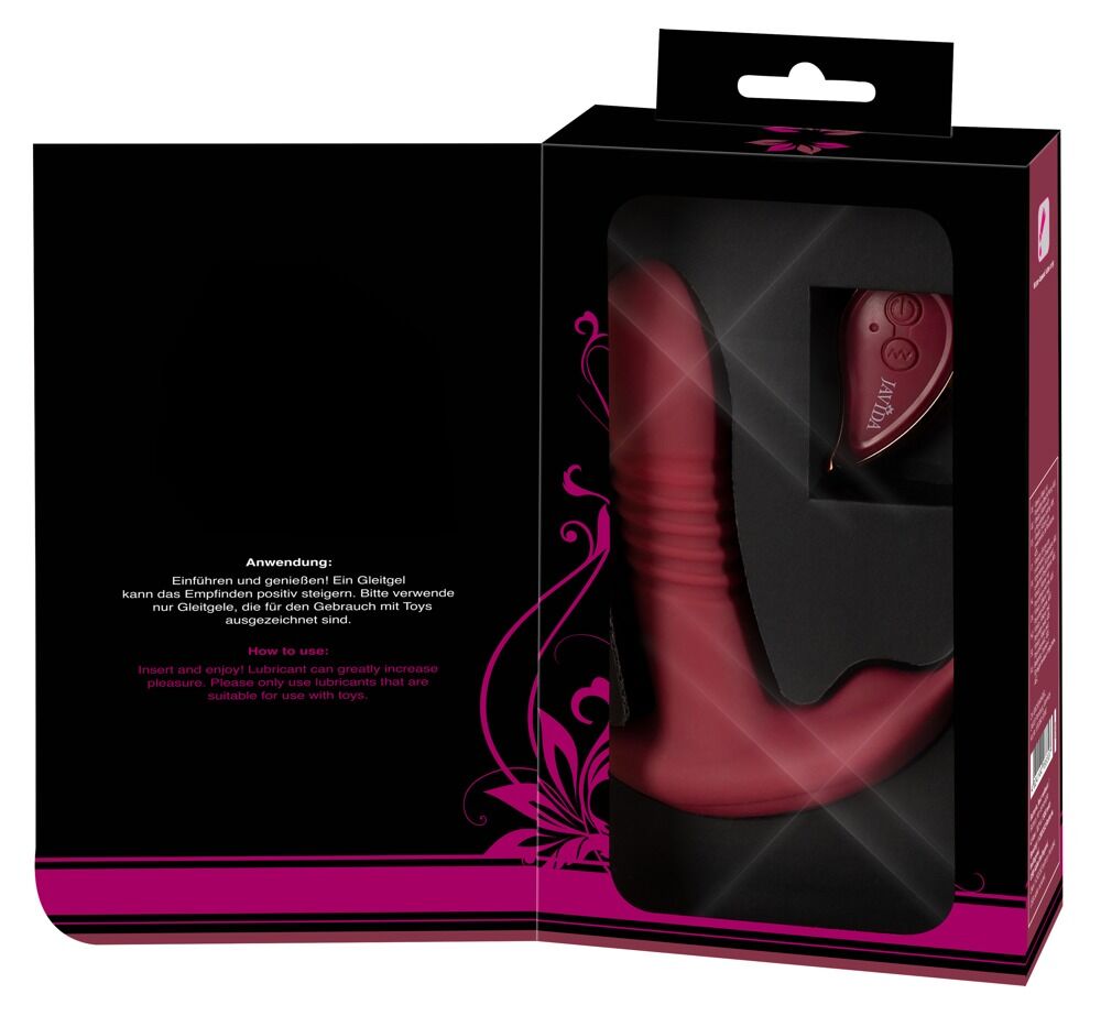 „RC Hands-free 3 Function Vibrator“ mit Rotation, Stoßfunktion und Vibration