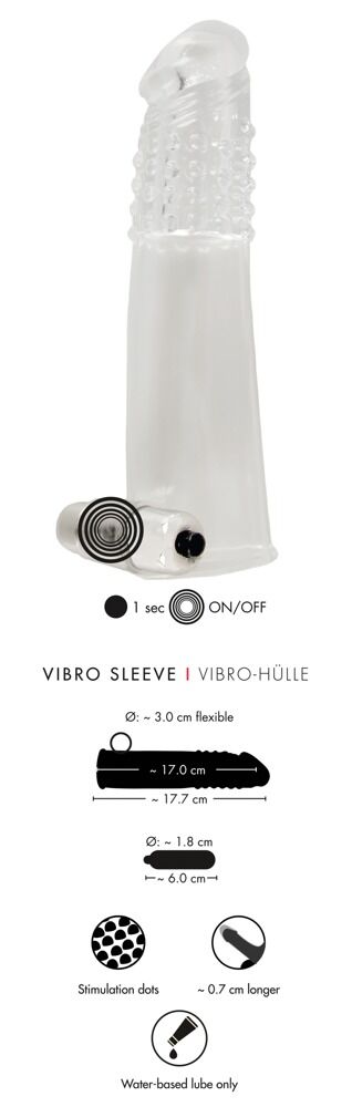Penis Sleeve with Vibration
