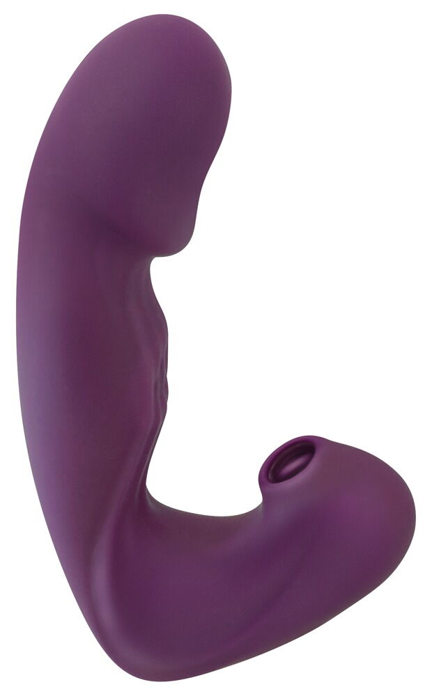 „4 Function Vibrator“ mit Klopf-Funktion, Klitoris-Sauger & -Zunge