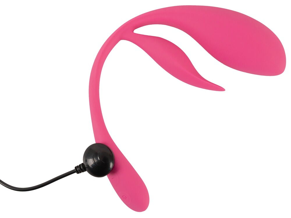 Vibro-Ei „RC Double Pleasure Love Ball“ mit Klitorisvibrator