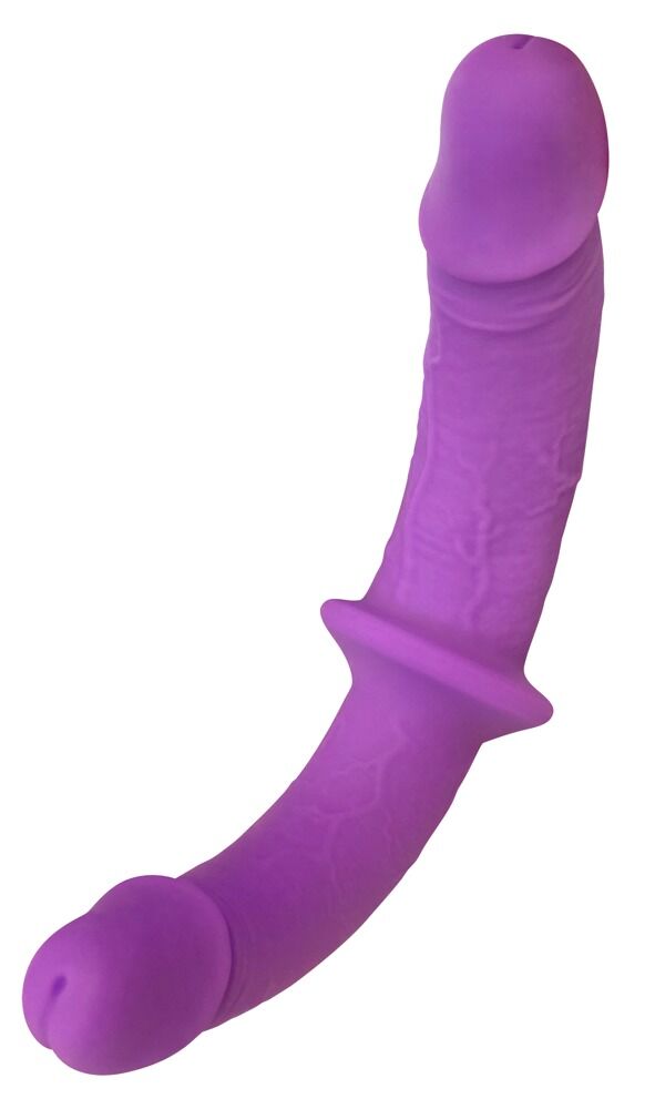 „Super Soft Double Strap-On“ mit herausnehmbarem Doppeldildo