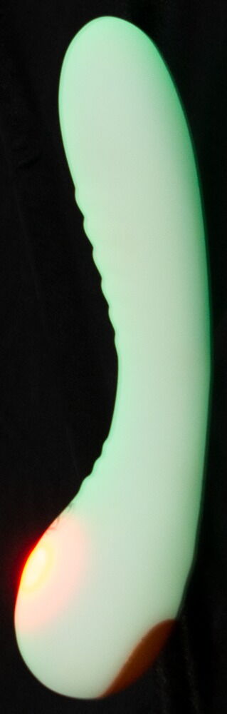 Vibrator „Glow in the dark G-Spot“ leuchtet im Dunkeln