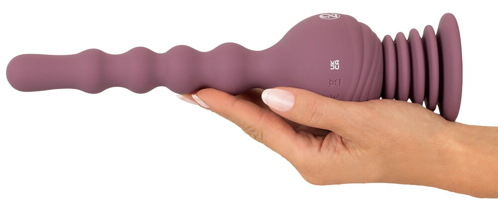 Analvibrator „Turbo Shaker Anal Lover“ mit federndem Saugfuß