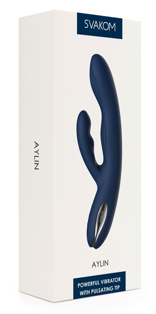 Rabbitvibrator „Aylin“ mit pulsierender Spitze