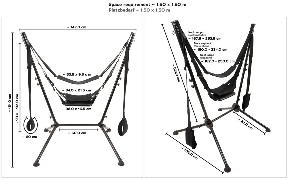 Free-Standing Sex Swing