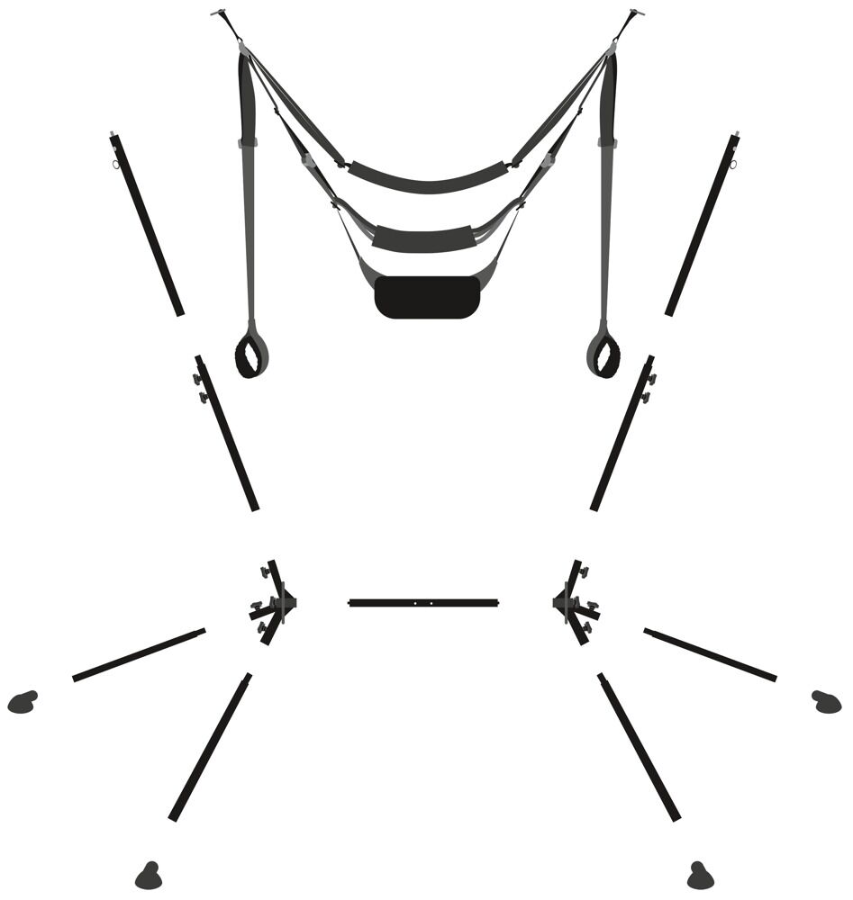 Liebesschaukel „Free standing Sex Swing“ bis zu 125 kg