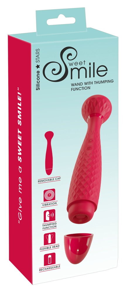 Massagestab „Wand with Thumping Function“, beidseitig verwendbar