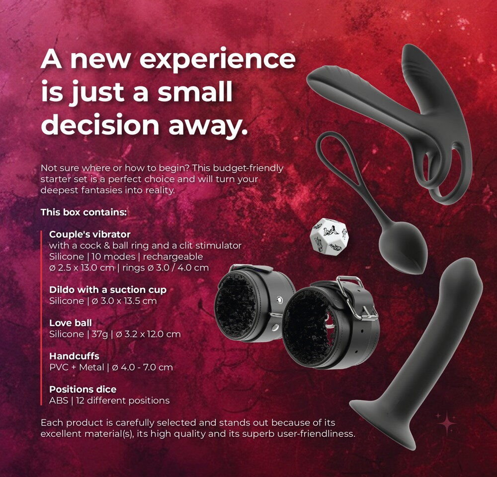 5-teiliges Paket „Couples Love Toy Starter Set Together“