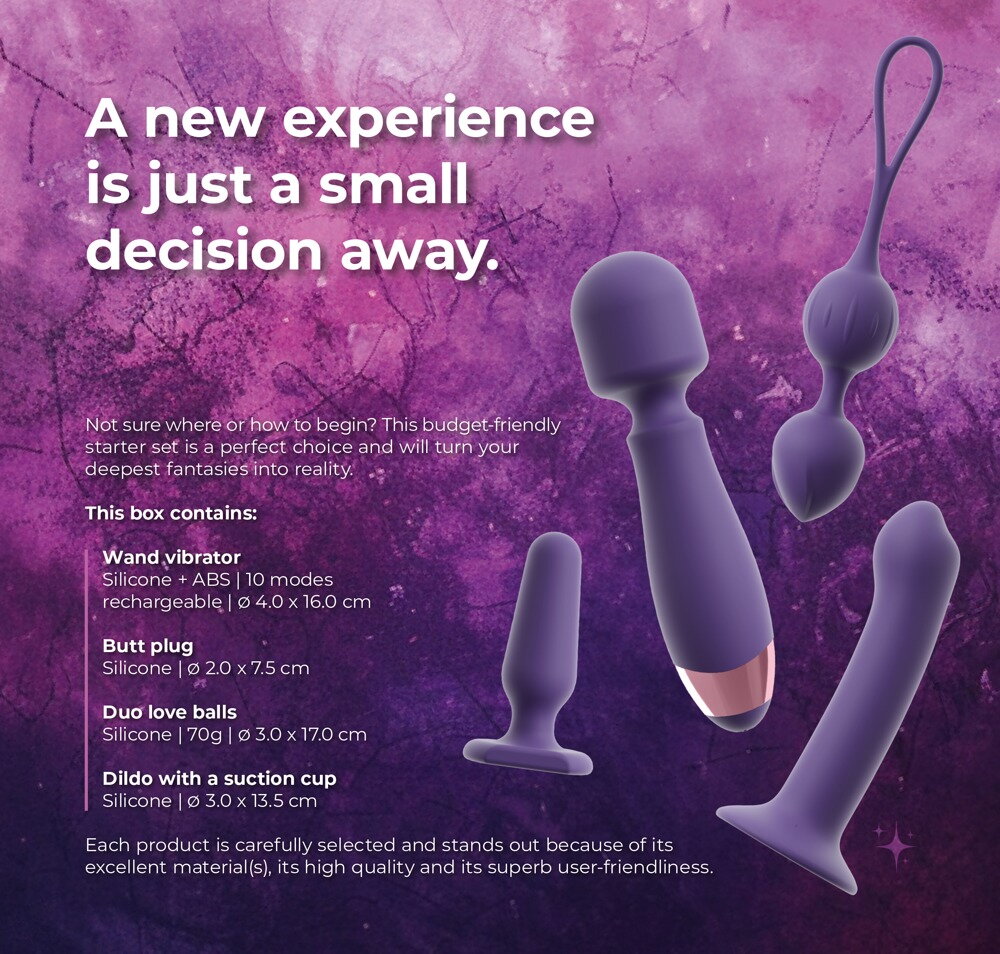 4-teiliges Paket „Women Love Toy Starter Set Feminine“