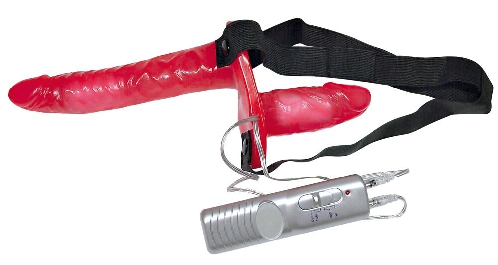 Umschnallvibrator „Strap-on Duo“ mit 2 Vibratoren